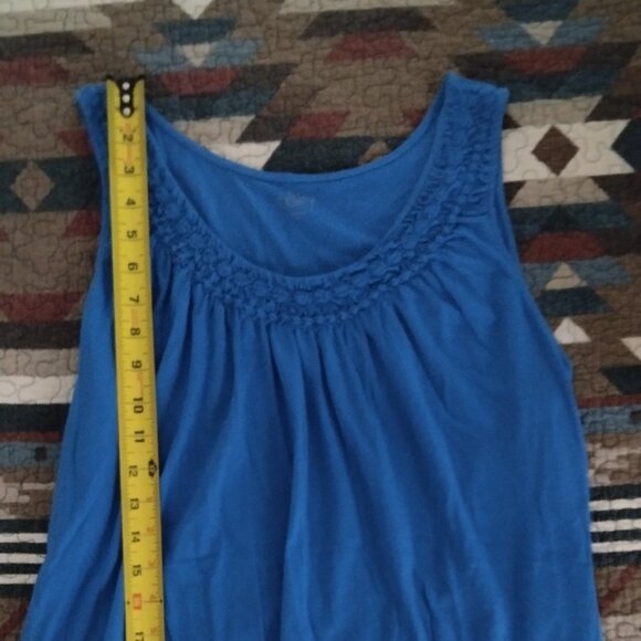 LOFT- Blue XL Women's Tank top - Picture 2 of 2